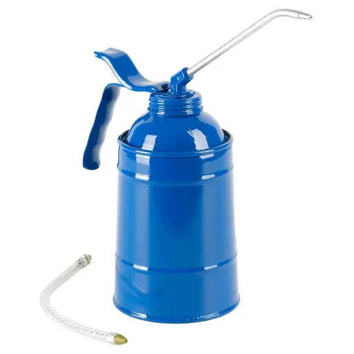 [05 226] 6 Stück Standardöler-750 ml-St-blau EWMP-Spritzrohr und Flexrohr im Karton
